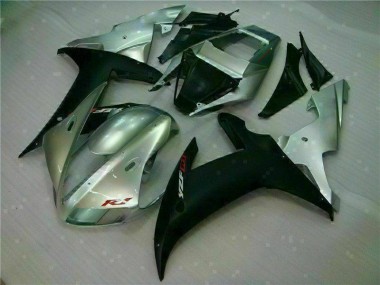 Kits Carenado R1 2002-2003 - Plata Negro