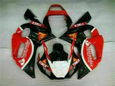 Kits Completo Carenado ABS R6 1998-2002 - Rojo Negro