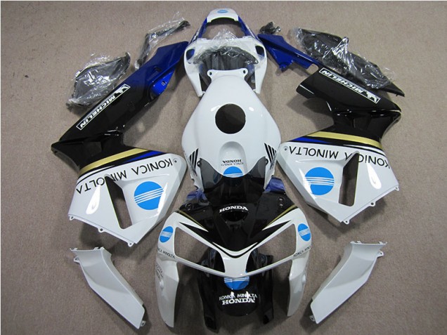 Kits Completo Carenado CBR 600 RR 2005-2006 - Blanco Azul Konica Minolta