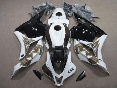 Kits Completo Carenado CBR 600 RR 2009-2012 - Negro Blanco