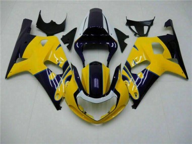 Plástico GSXR 600 / 750 K1 K2 K3 2001-2003 - Amarillo