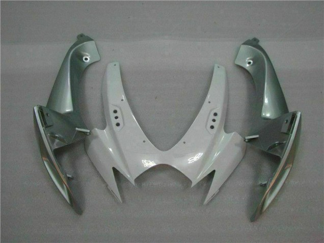 Plástico GSXR 600 / 750 K6 2006-2007 - Blanco Plata